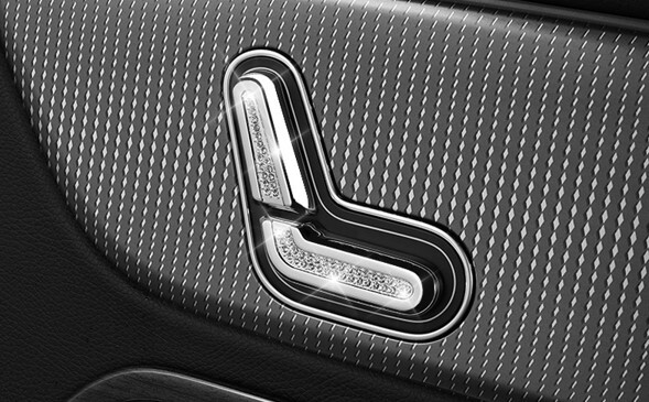 ラグジュアリー♪ メルセデス ベンツ スワロフスキー シート スイッチ カバー W177 A180 A200d A250e A35 A45 Aクラス ハッチバック拍卖