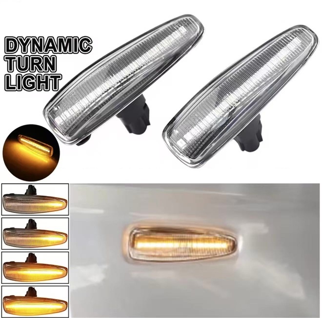 流星ウインカー♪ シーケンシャルウインカー♪ サイドマーカー 三菱 ekワゴン B33W B36W ekスペース B34A B35A B37A B38A クリア B拍卖