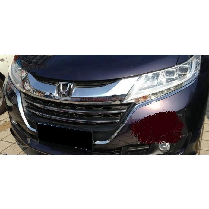 鏡面仕上げ♪ メッキ フロントバンパー ヘッドライト ヘッドランプ ガーニッシュ オデッセイ RC1 RC2 ホンダセンシング拍卖