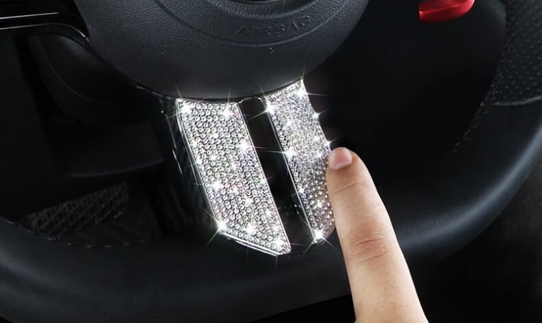 ラグジュアリー♪ メルセデス ベンツ スワロフスキー ステアリング カバー V295 EQE350+ EQE53 4マチック+ EQEクラス セダン拍卖