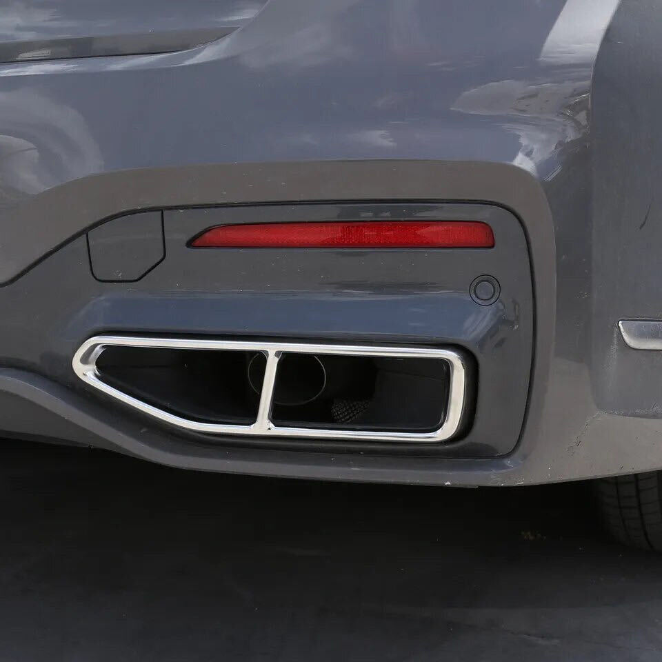 グレードUP♪ BMW M760ルック 4本出しルック マフラーカッター カバー G11 G12 740e 740d 740Ld 740i 740Li 750i 750Li Mスポーツ拍卖