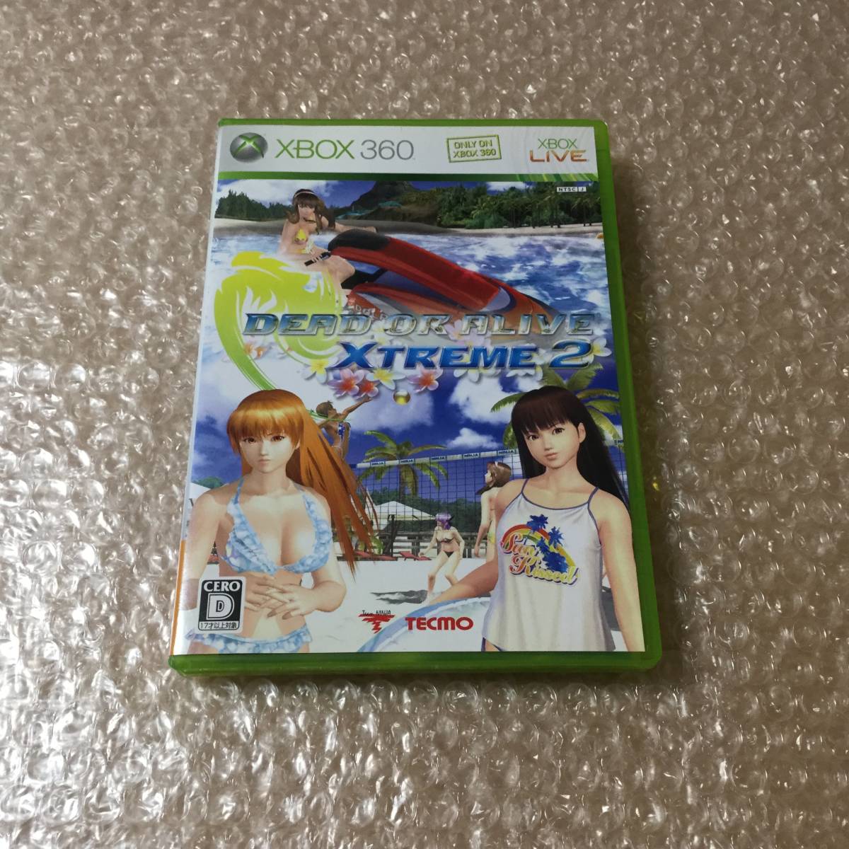 XBOX360 DEAD OR ALIVE XTREME2 デッド オアアライブエクストリーム2 300種以上の水着収録! 送料210拍卖