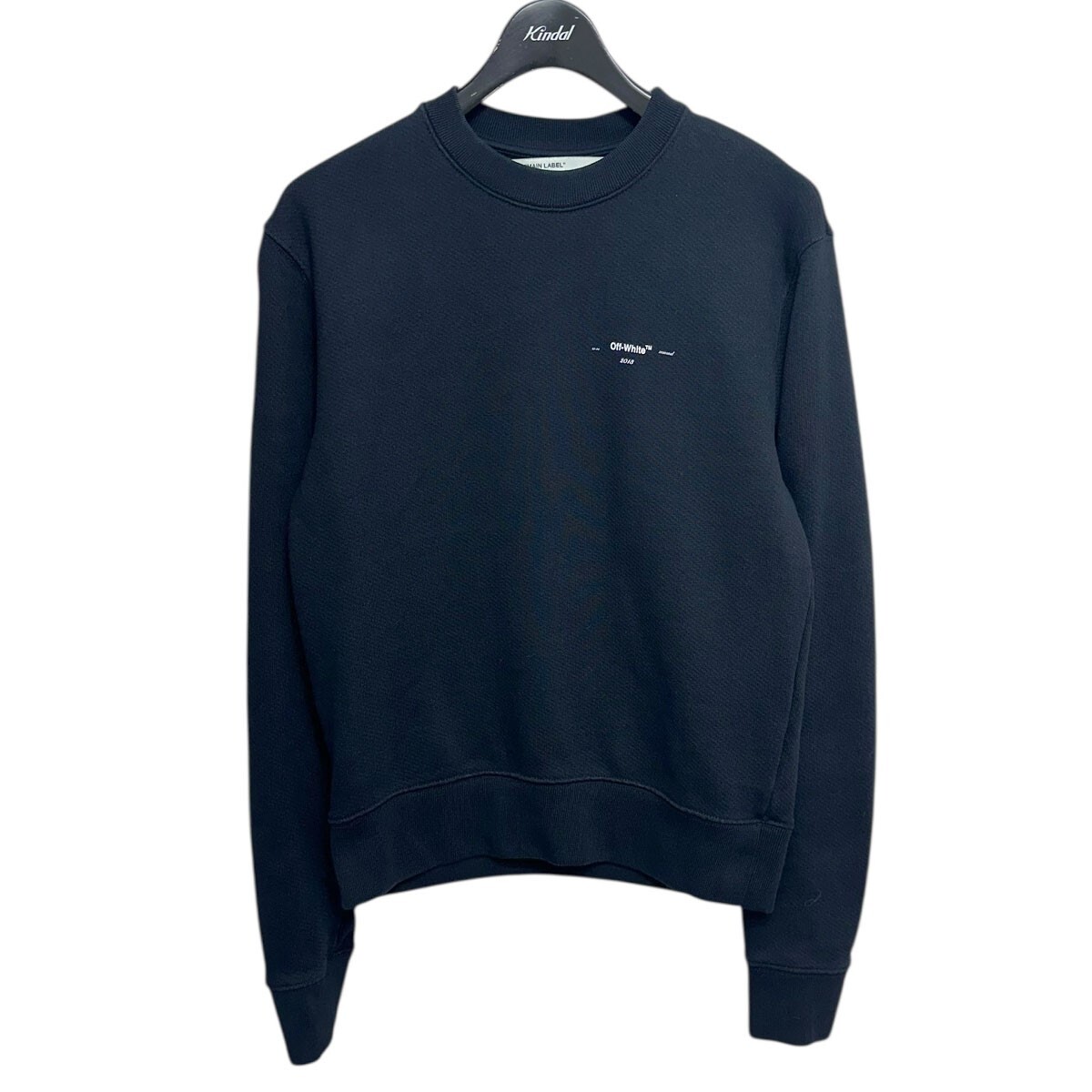 OFFWHITE LOGO SLIM SWEATSHIRTS ロゴプリントスウェットシャツ OMBA025E19D25019 8071000163288拍卖