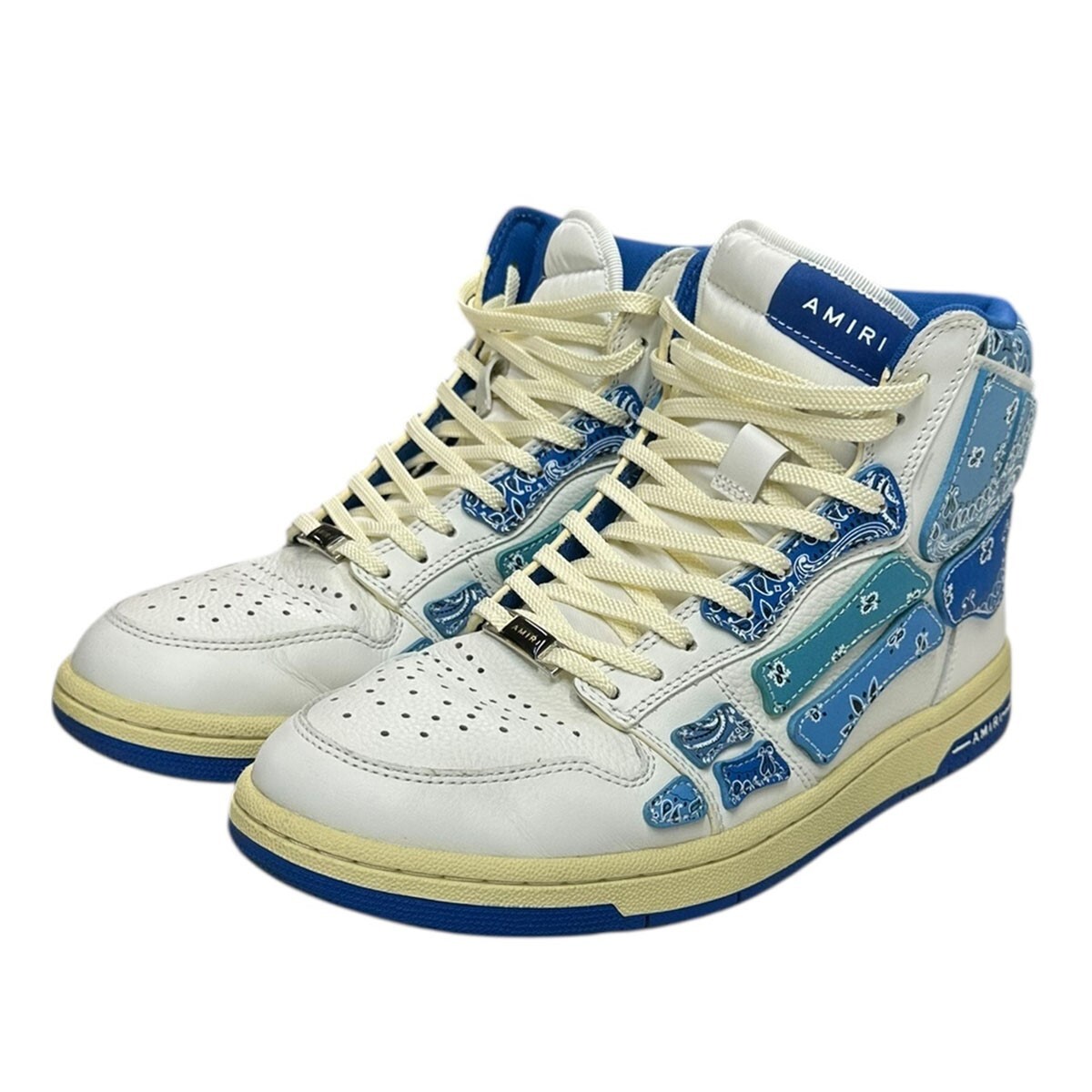 AMIRI Skel Top Hi ハイカットスニーカー 8071000163301拍卖