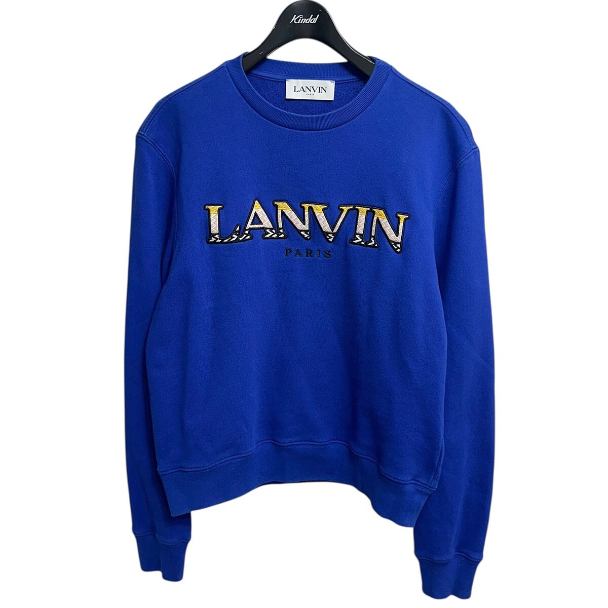 LANVIN Curb Sweatshirt ロゴスウェットシャツ RM-SS0001-J122-H21 8071000163325拍卖
