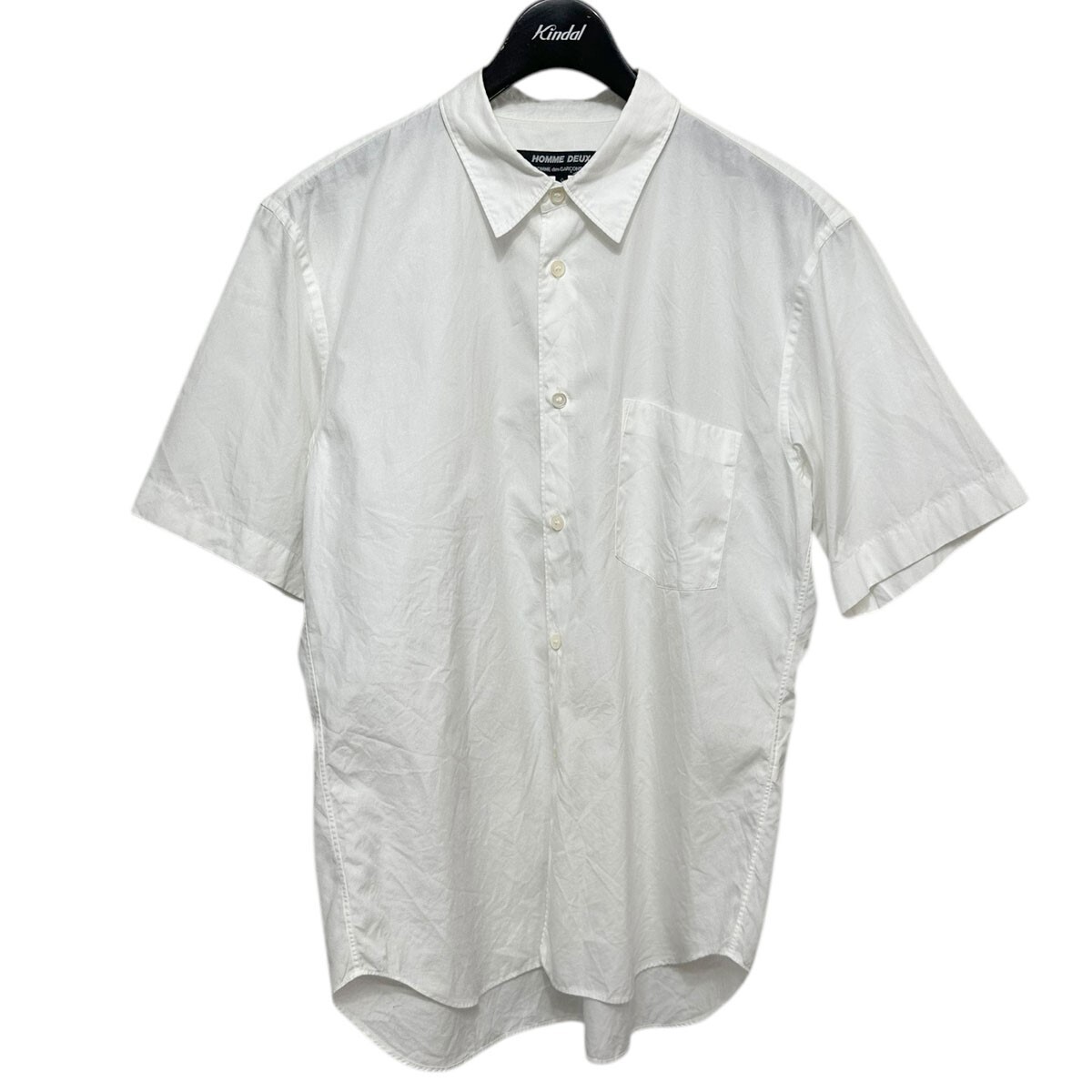 COMME des GARCONS HOMME DEUX 半袖プレーンシャツ DZ-B507/AD2014 8071000163431拍卖