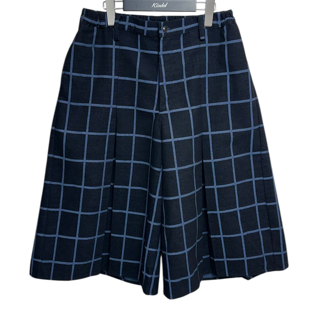 NOT CONVENTIONAL 24AW Blue Plaid Shorts ブループレイドショーツ N24-064-BLU8071000163592拍卖