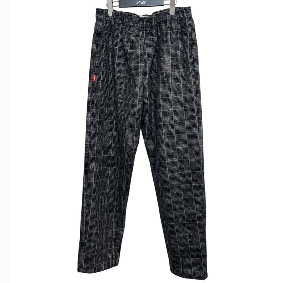 FLUTTER The Holiday -Comfy fit- Wool Check Pattern Easy Pants ウールチェックイージーパンツ 8071000148780拍卖