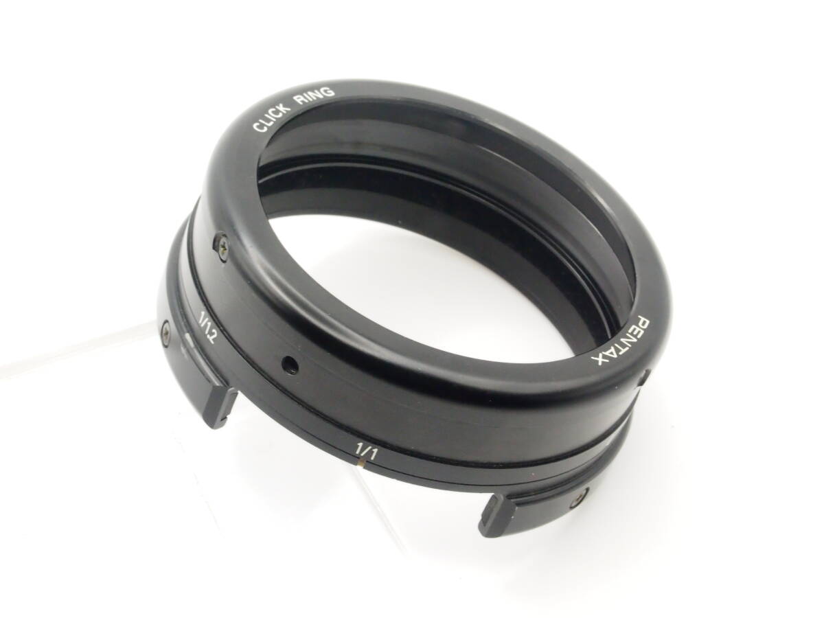 PENTAX ペンタックス CLICK RING クリックリング PENTAX-FA SMC MACRO 100mm F2.8 等用 医療用 ZA042拍卖