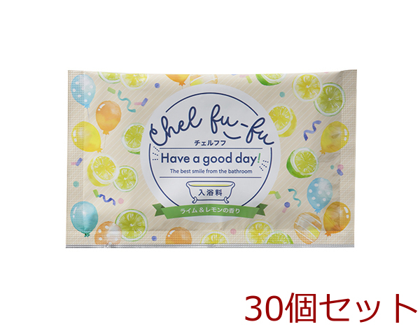 入浴剤 チェルフフ ライム&レモンの香り 日本製 30セット拍卖
