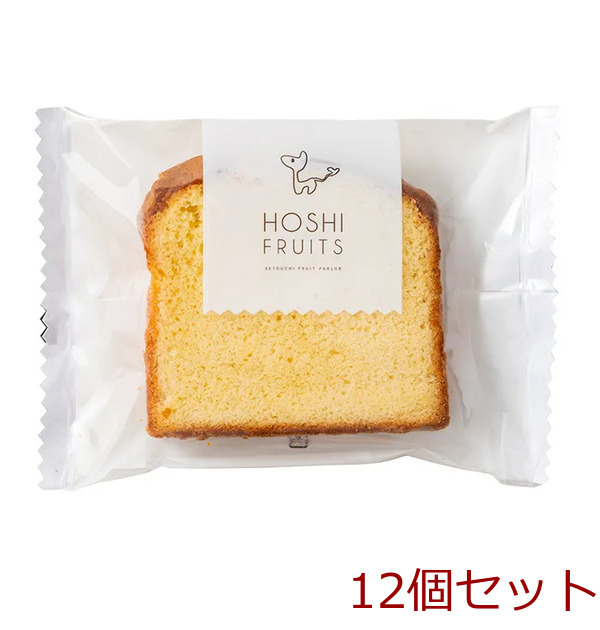 ホシフルーツ 果実のしっとりパウンドケーキ 完熟バナナ 12セット拍卖