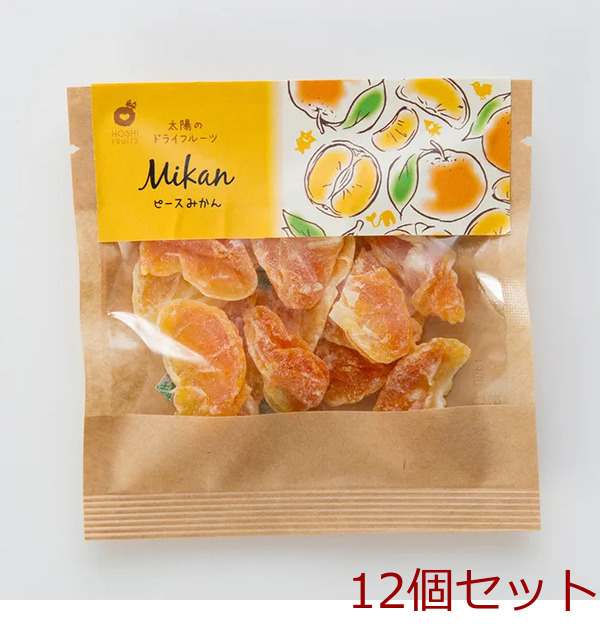 ホシフルーツ 太陽のドライフルーツ みかんピース 12セット拍卖