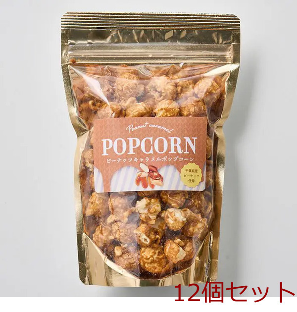 千葉県産ピーナッツ使用ピーナッツキャラメルポップコーン 12セット拍卖