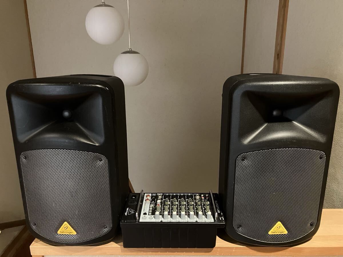 BEHRINGER ベリンガー PAシステム EUROPORT EPS500MP3 中古 訳あり拍卖