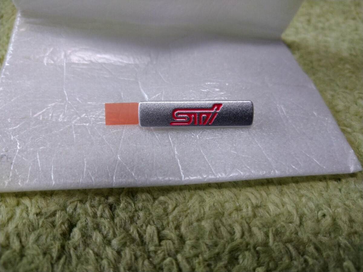 ★STIエンブレム STIリップスポイラー/サイドスポイラー用 ★新品 送料無料 検索 BRZ WRX レヴォーグ レガシィ 拍卖