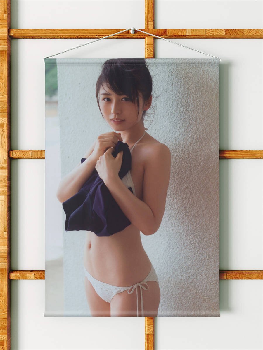 長濱ねる/B2サイズ/ダブルスエード生地/上質/タペストリー拍卖