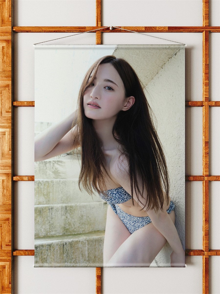 中田花奈/B1ビッグサイズ/ダブルスエード生地/上質/タペストリー拍卖