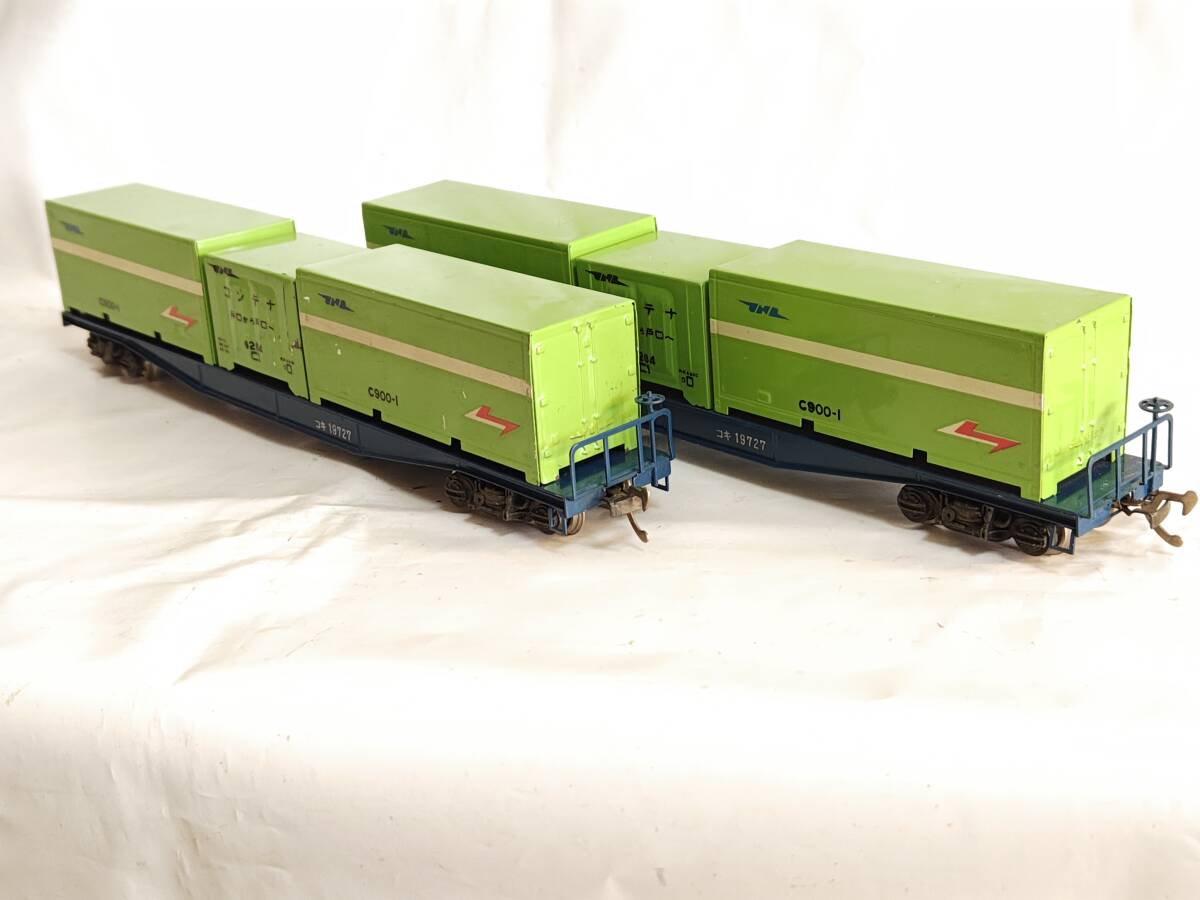 エンドウ コキ10000 2両まとめて 箱無。拍卖