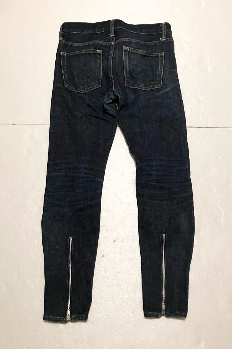 666 デニムパンツ 激タイト 26 検seditionaries cyberdyne ボンテージパンツ discharge crass crust punk拍卖