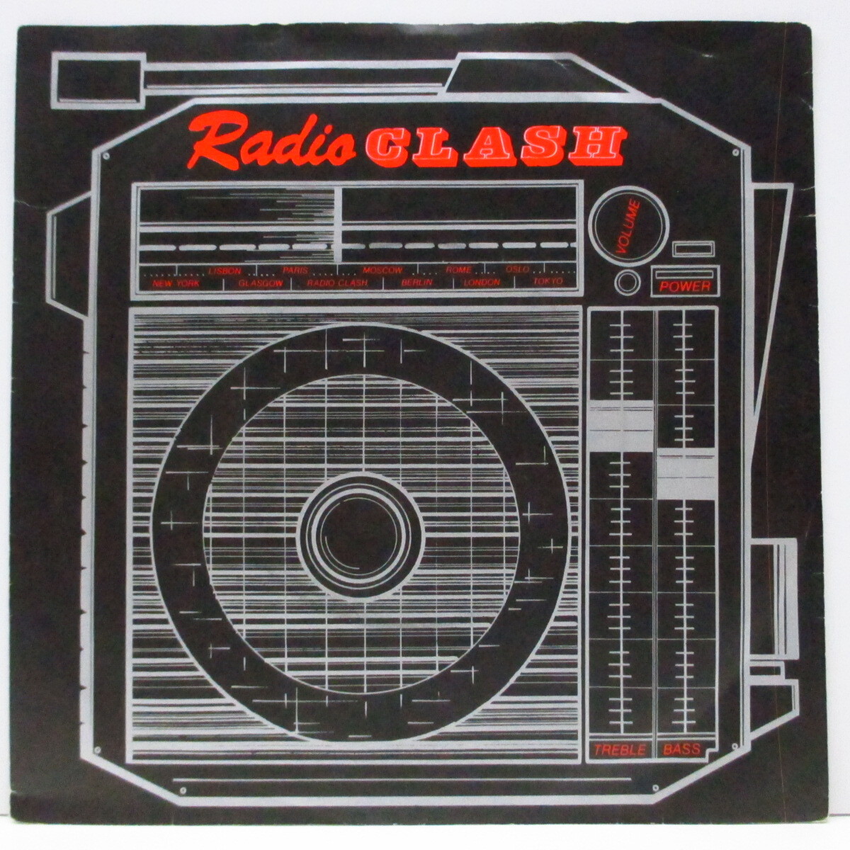 CLASH, THE(ザ・クラッシュ)-This Is Radio Clash (UK オリジナル 7/光沢ソフト紙折拍卖