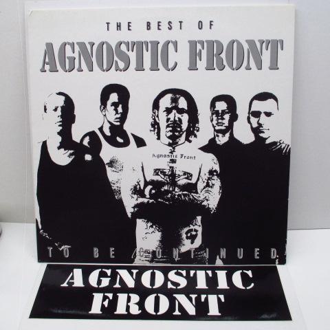 AGNOSTIC FRONT (アグノスティック・フロント) -The Best Of...To Be Continued (UK拍卖