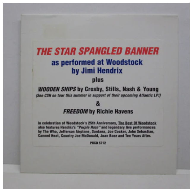 V.A.()-The Best of Woodstock Sampler (US PROMO)拍卖