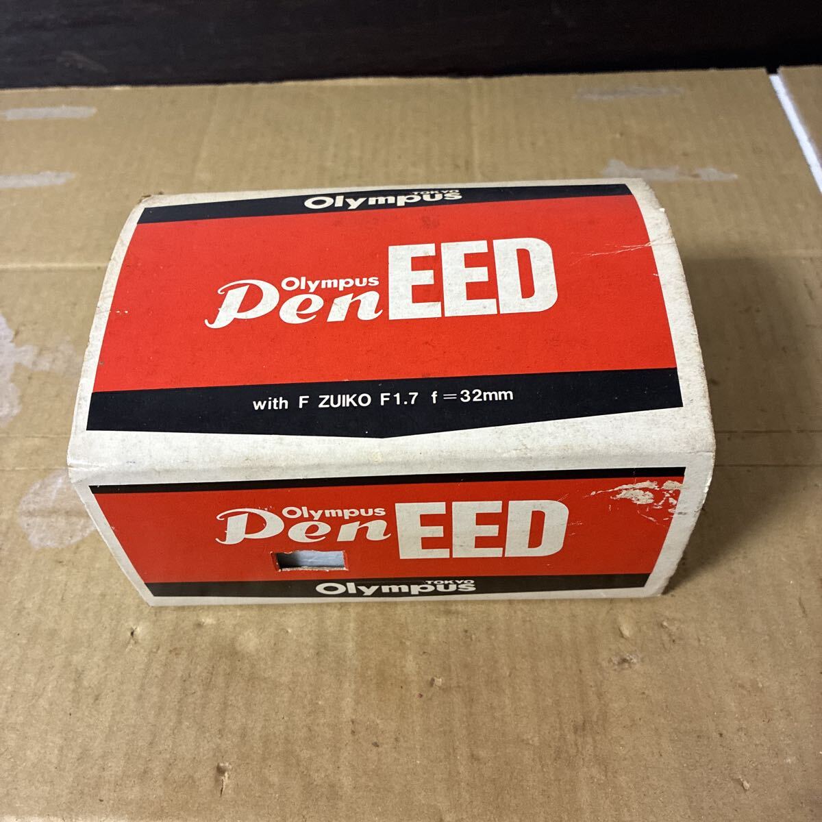 OLYMPUS オリンパス ペン PEN EED / F.Zuiko f1.7 32mm フィルムカメラ 動作未確認 現状品★元箱、取説付き拍卖