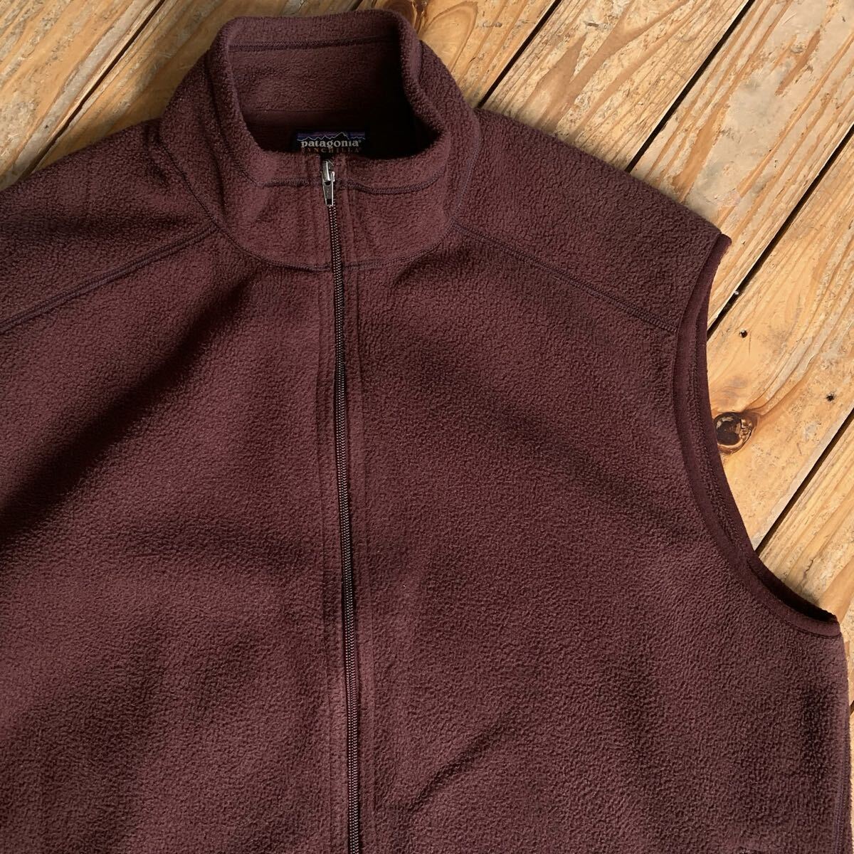 USA古着 パタゴニア Patagonia フリースベスト シンチラ メンズ XXLサイズ フルジップ カジュアル キャンプ アウトドア ギア 部屋着 J4360拍卖