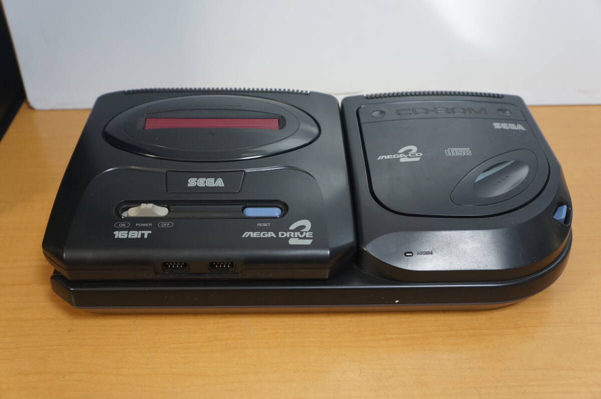 セガSEGA メガドライブ2 本体 +MEGA-CD2セット★本体のみ拍卖