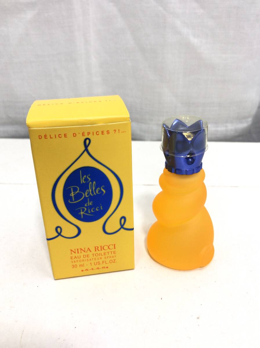 NINA RICCI ニナリッチ 香水 LES BELLES de Riici EAU DE TOILETTE 30ml 残量9割 A10拍卖