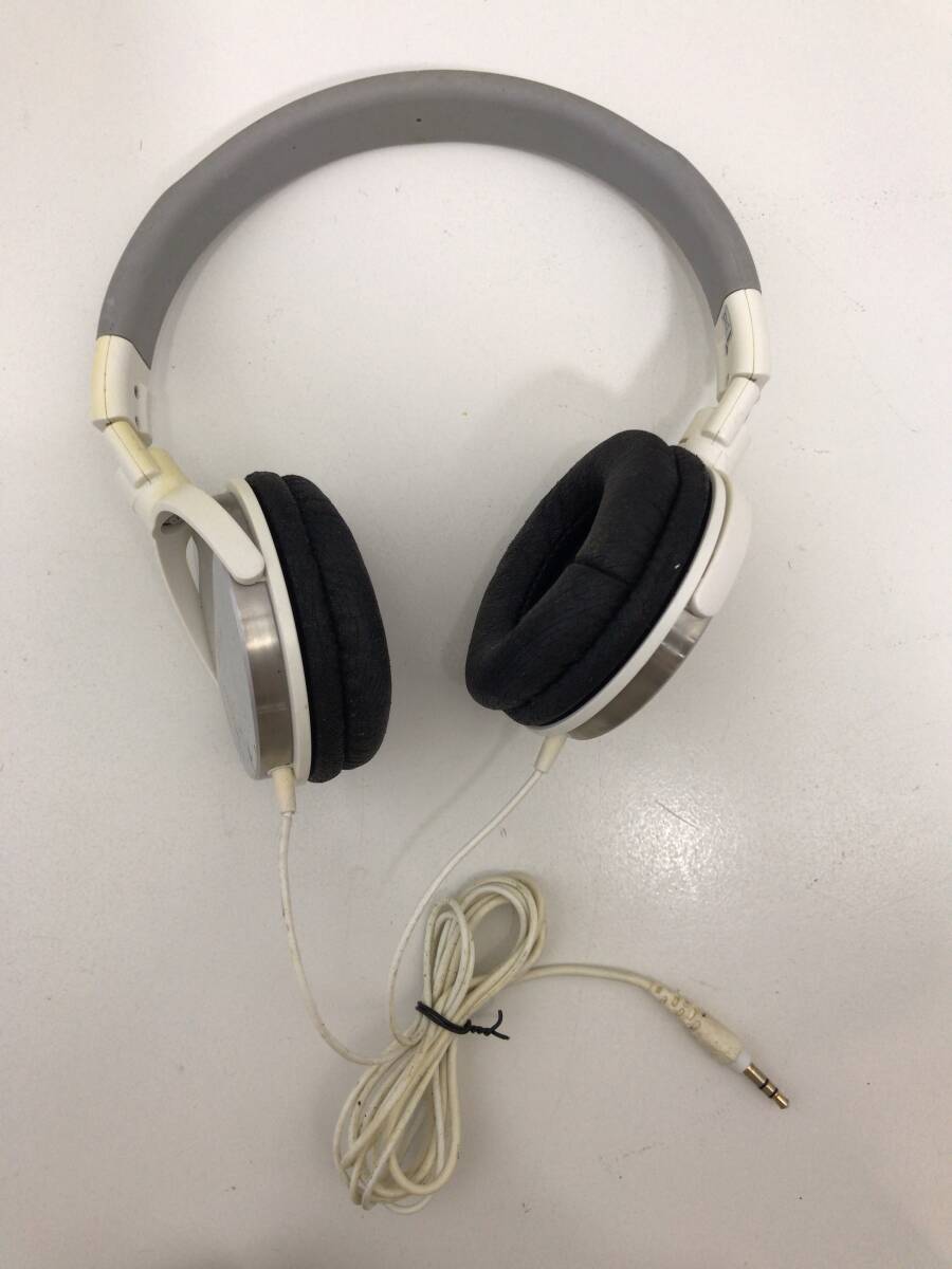 動作未確認 audio technica ヘッドフォン ATH-ES7 シルバー ホワイト オーディオテクニカ G4拍卖