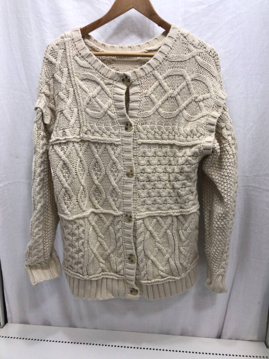 フリークスストア カーディガン ニット セーター オフホワイト フリーサイズ レディース FREAK'S STORE D10拍卖