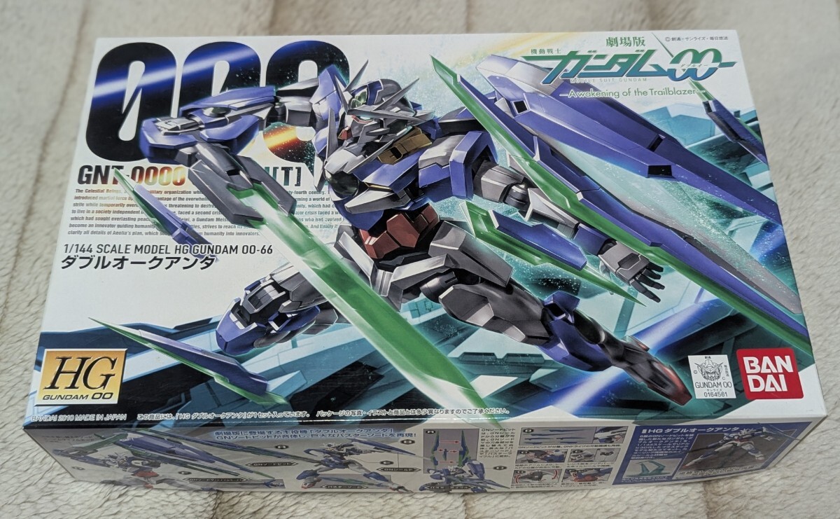 劇場版 機動戦士ガンダムOO 1/144 HG ダブルオークアンタ バンダイ拍卖