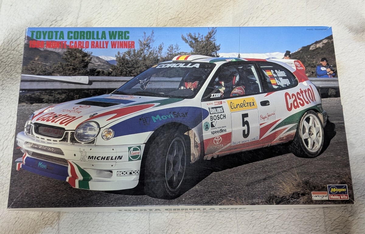 1/24 トヨタ カローラ WRC 1998 モンテカルロ ラリー ウィナー カルロスサインツ ハセガワ拍卖