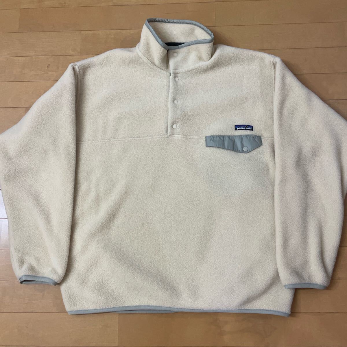 極上美品 99年 patagonia スナップT シンチラ フリース パタゴニア ビンテージ 90s クリーム アイボリー拍卖