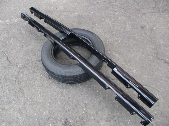 スズキ純正 エブリィワゴン DA17W DS17W DG17W サイドステップ 左右セット 77221-64P6L 77221-64P5R ブラック拍卖