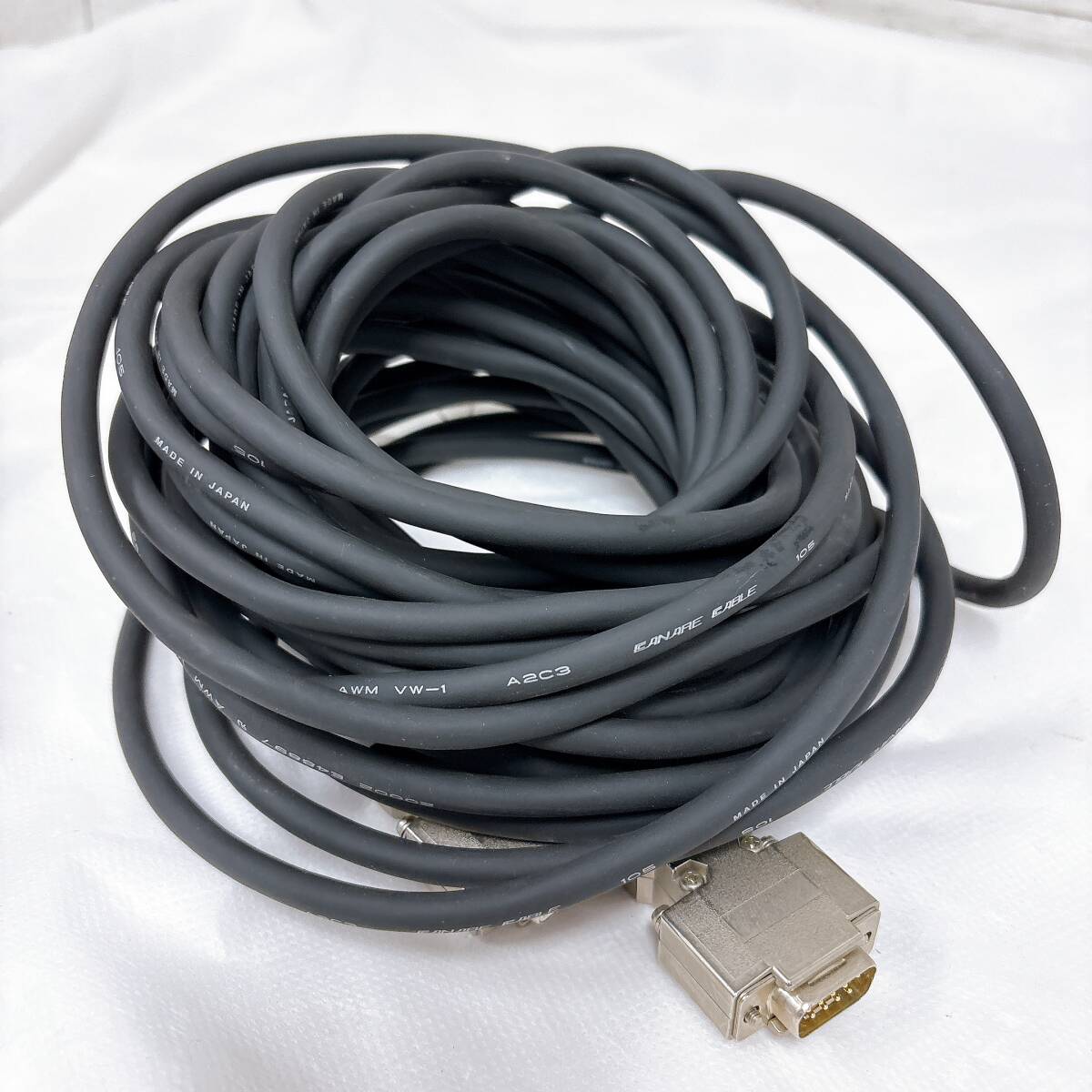 【03】CANARE カナレ ケーブル 約10m AWM VW-1 A2C3 中古品 送料600円拍卖