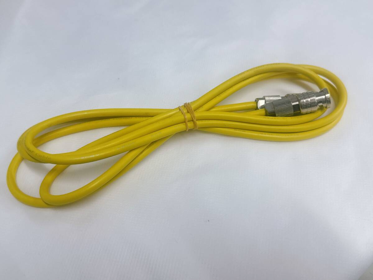 【05】 ③ L-3C2V CANARE 2M 506 75Ω Coaxial Cable カナレ ケーブル 送料185円拍卖