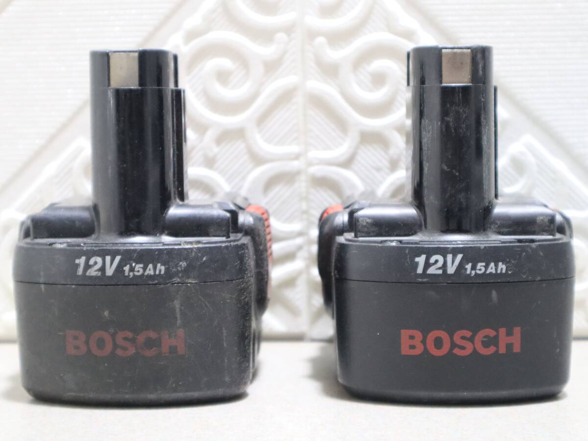 A1216 & 【2個セット】 BOSCH ボッシュ リチウムイオンバッテリー70745/2607 335 709 12V-1.5Ah拍卖