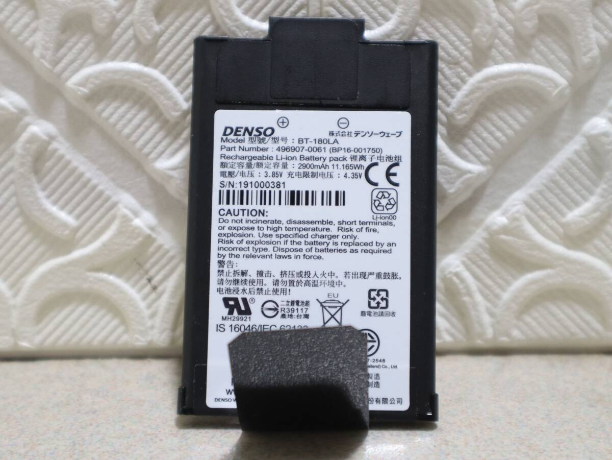 A1249 (+1) & デンソー BT-180LA リチウムイオンバッテリー BHT-1800 + SP1 スキャナ用 2900 mAh拍卖