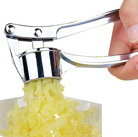 ガーリックプレス/にんにく絞り/ニンニク潰し/ショウガ絞り/国産ステンレス最安製品!【アウトレット】拍卖