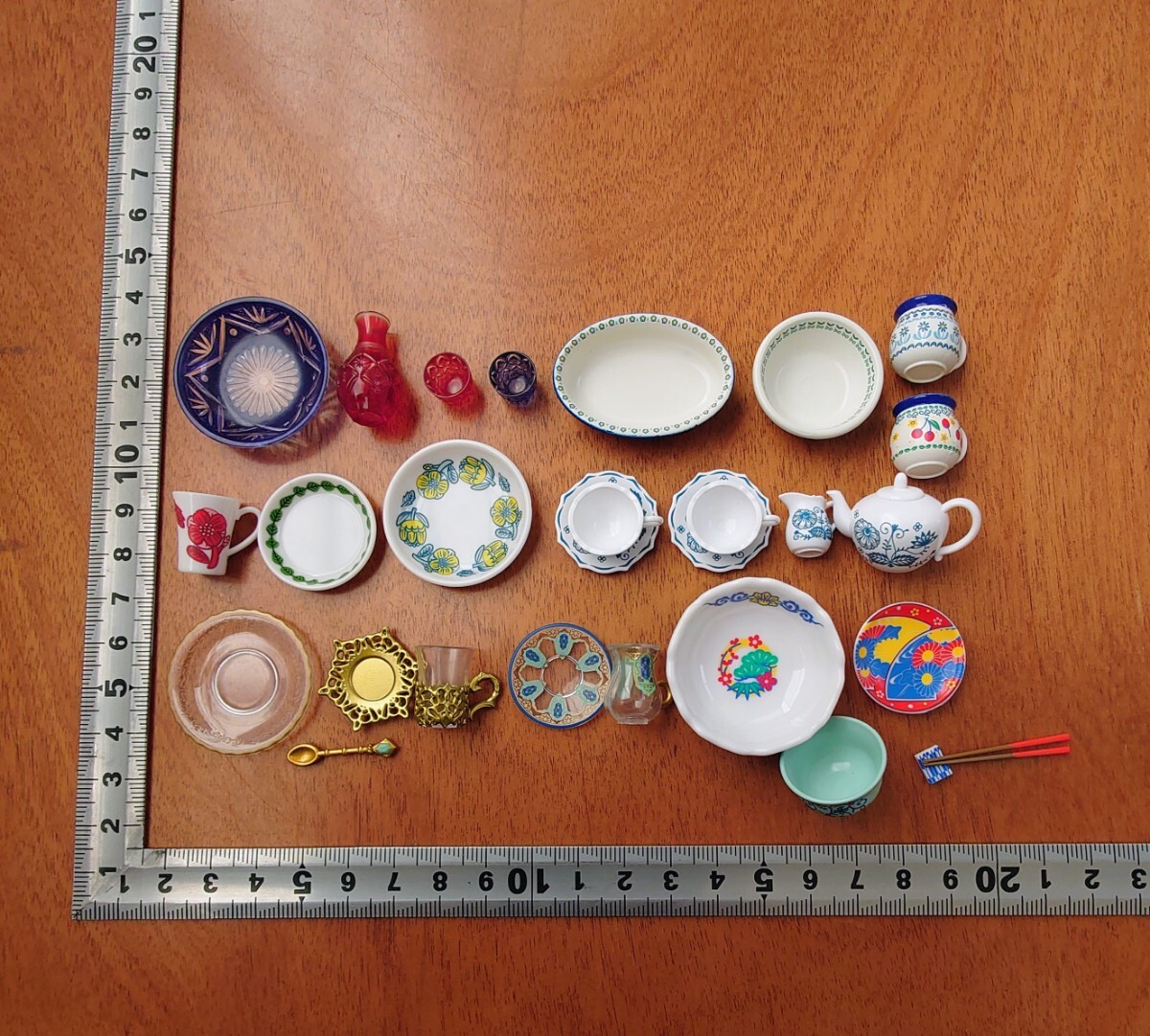 リーメント 食器コレクション セット ぷちサンプル ドールハウス 食器 皿 あこがれ食器コレクション 欠品あり ミニチュア フィギュア拍卖