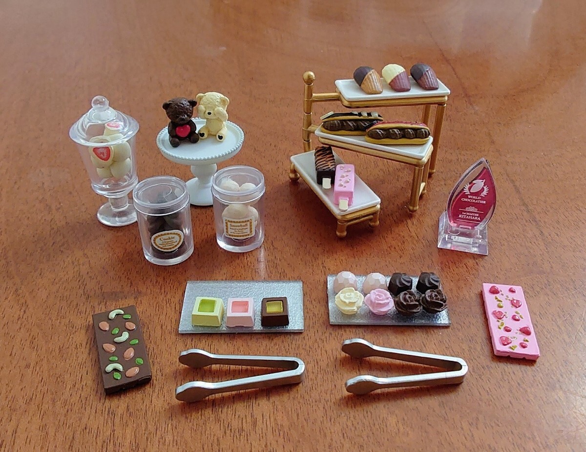 リーメント petit chocolaterie セット プチ ショコラトリー ミニチュアフード スイーツ チョコ ミニチュア フィギュア ガチャ拍卖