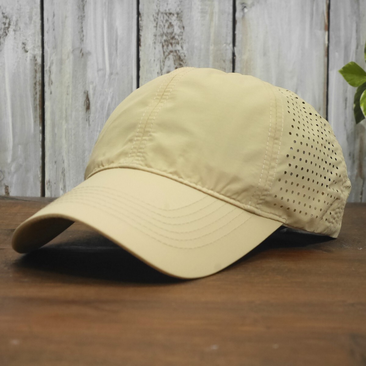 メッシュキャップ シンプル ベージュ UV対策 サイズ調整可能 送料\450 男女OK メンズ レディース拍卖