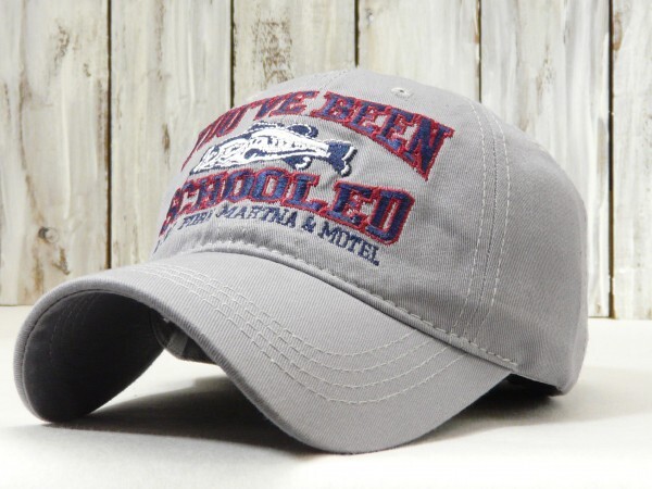 YOU`VE BEEN SCHOOLED ローキャップ シンプル グレー サイズ調整可 送料\450 男女OK メンズ レディース拍卖