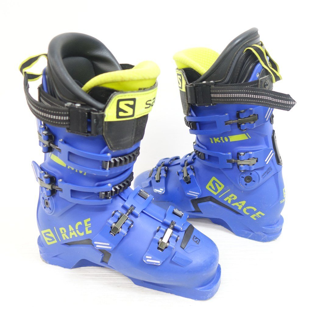 中古 レーシング 2021-2022 SALOMON S/RACE 130 25-25.5cm/ソール長295mm程度 スキーブーツ サロモン エスレース 39531-1拍卖