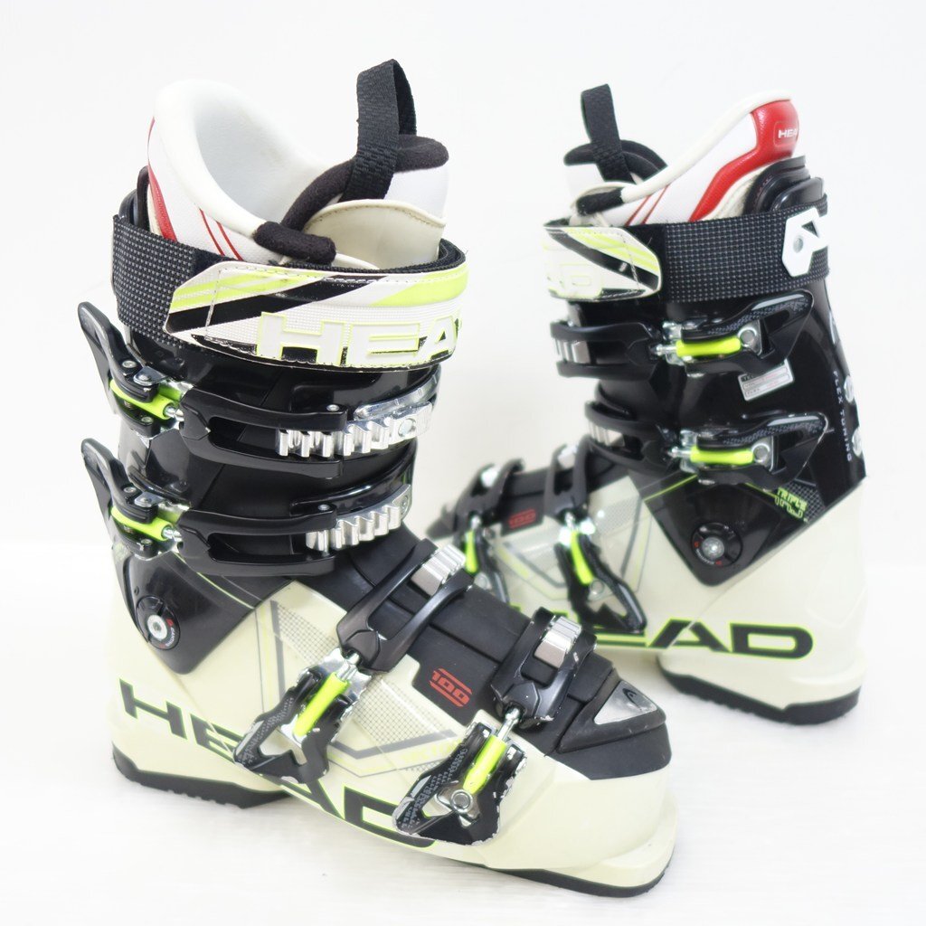 中古 2014-2015 HEAD VECTOR 100 ヘッド ベクター 25-25.5cm/ソール長297mm スキーブーツ 40071-3拍卖