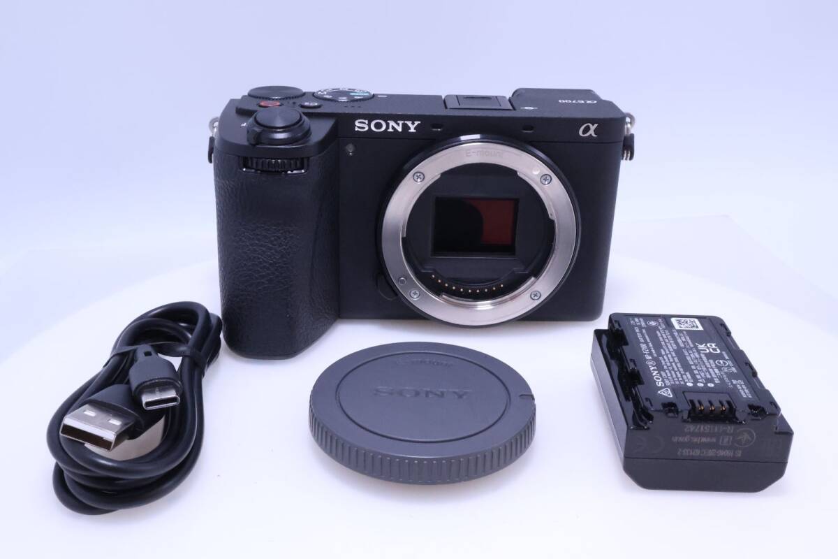 【極美品】SONY α6700 ボディ ブラック ILCE-6700 ソニー APS-C ミラーレス一眼カメラ拍卖