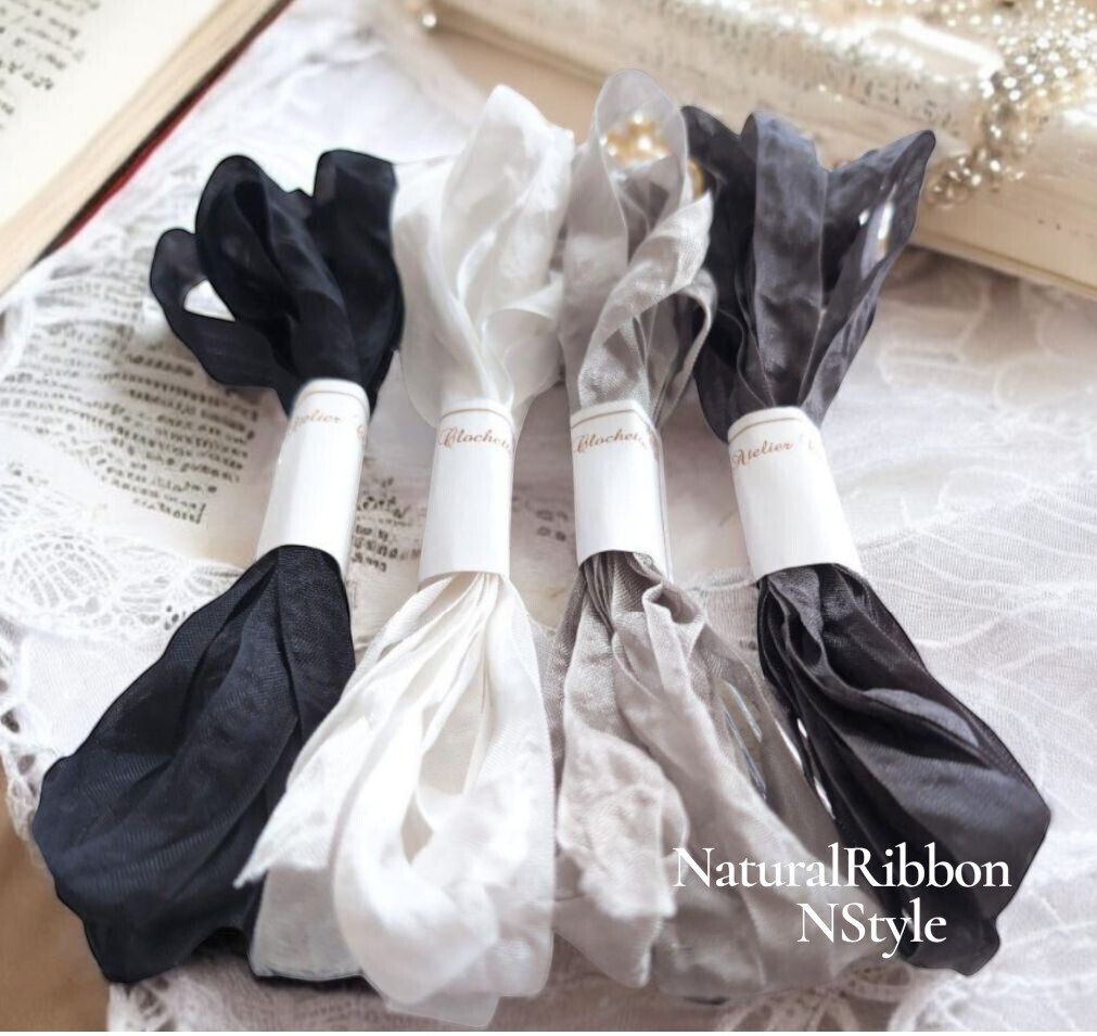 ドライフラワー 手芸 くしゅくしゅリボン ラッピング拍卖