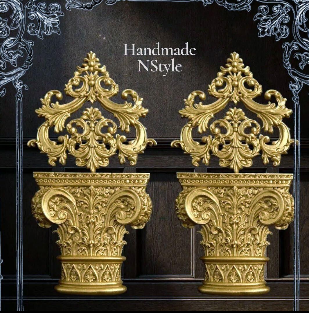 アンティーク飾り DIY 装飾 ロココ調レリーフ 拍卖